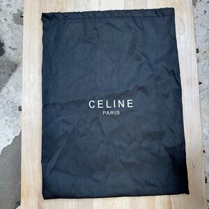 Celine Paris Black Dust Bag 20.5” x 15.5”
